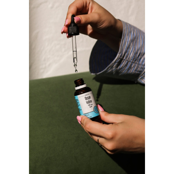 Дієтична добавка для щитовидної залози, з вмістом йоду Orzax Ocean Iodine 150 мкг, краплі 30 мл